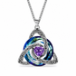 🔥PROMO -50%⏳ Collier femme pendentif nœud celtique ✨ Pierre de naissance, bijou symbolique et élégant pour tous les jours 💫