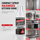⚡PROMO -50% !✨Spray nettoyant polissant inox multifonction, élimine traces, protège durablement🧽