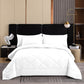 📢50 % DE RÉDUCTION !! ⏰ Ensemble de couette matelassée 3 pièces avec taies d'oreiller – Microfibre toutes saisons