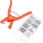🔥PROMO 50% ! Kit boutons-pression sans couture, installation rapide, outil de fixation pratique🧵✨