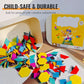 🔥PROMO 50% ! Jeu de tangram magnétique pour enfants 🧩 250 pièces créatives, stimule l'imagination, apprentissage ludique ✨