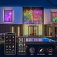 ✨57% DE RÉDUCTION ! Guirlande lumineuse LED étanche pour rideau, lumières décoratives, ambiance magique intérieur extérieur 🎄