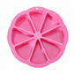 🍰50% DE RÉDUCTION ! Moule à gâteau silicone 8 cavités triangulaire, anti-adhérent, démoulage facile pour pâtisserie ✨