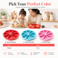 🍰50% DE RÉDUCTION ! Moule à gâteau silicone 8 cavités triangulaire, anti-adhérent, démoulage facile pour pâtisserie ✨