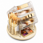 🎀🔥-50% ! Rangement beauté rotatif 360°, compartiments séparés, organise cosmétiques et pinceaux💎
