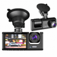 🔥PROMO -50% ! Caméra de tableau de bord auto 3 canaux 1080P HD, enregistrement tout angle🚗📹