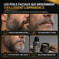 Crème Colorante Naturelle pour Barbe Noire pour Homme