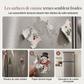 🔥50% DE RÉDUCTION !🎄Aimants Frigo Noël Dessin Animé ✨Mignons, Déco Festive, Aimantation Forte🎅