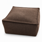 📢📢50 % DE RÉDUCTION !! ⏰ Housse pour pouf de rangement – Grande fermeture éclair, lavable, 45 x 45 x 23 cm ✨