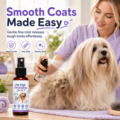 🔥 50% DE RÉDUCTION ! ✨Spray démêlant et lissant pour animaux de compagnie