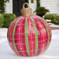 🔥50% DE RÉDUCTION !🎄Boule Déco Gonflable PVC Noël ✨Extérieur, Résistante, Décoration Festive🎅