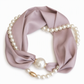 🔥-50% DE RÉDUCTION✨Foulard collier 2en1🧲Fermoir magnétique, détachable, plusieurs styles de port