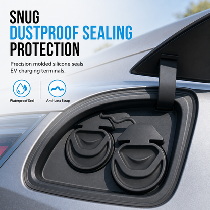 🔥-50% Capuchon silicone prise recharge auto🌧️Antipoussière & étanche, protection prise véhicule