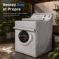 🔥-50% DE RÉDUCTION✨Housse 210D lave-linge frontal🧺Étanche anti-poussière anti-soleil, protège machine lavage séchage