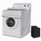 🔥-50% DE RÉDUCTION✨Housse 210D lave-linge frontal🧺Étanche anti-poussière anti-soleil, protège machine lavage séchage