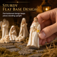 🔥 50% DE RÉDUCTION ! ✨Miniature Resin Nativity Scene Figures