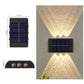 🎉-50% RÉDUCTION💡Applique murale solaire✅Éclairage double face, économie d’énergie