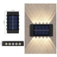 🎉-50% RÉDUCTION💡Applique murale solaire✅Éclairage double face, économie d’énergie