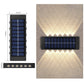 🎉-50% RÉDUCTION💡Applique murale solaire✅Éclairage double face, économie d’énergie