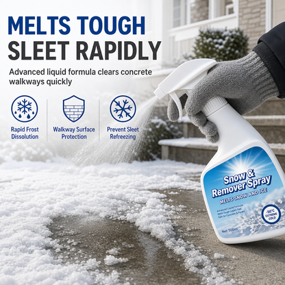 🔥-50% DE RÉDUCTION✨Liquide dégivrant pare-brise🚗Fond la neige et la glace, empêche le gel sur vitres auto