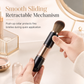 🖌️🔥DERNIER JOUR -50% ! Pinceaux maquillage rétractables portables, multifonctionnels, pinceau poudre et lèvres silicone✨