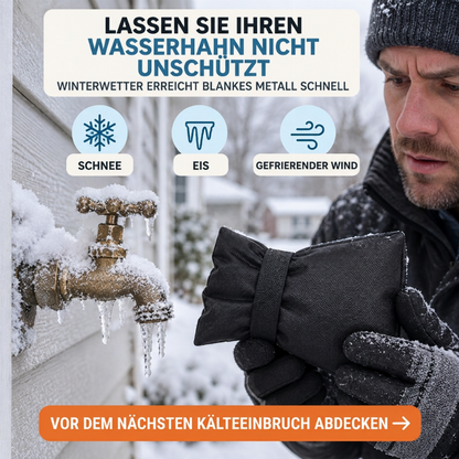 ❄️🔥-50% ! Housse de robinet extérieur, protection antigel hivernale, évite les éclatements d’eau💧