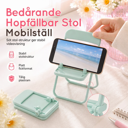 🔥⏰50% DE RÉDUCTION 🪑 Support téléphone forme chaise mignon, support de bureau créatif pour votre smartphone ✨