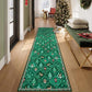 🎄Vente Flash -50%✨Tapis long de Noël à cerf & Père Noël, doux et confortable pour entrée de maison 🦌