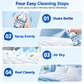 ⚡-50% DE RÉDUCTION ! Spray Anti-Acariens Matelas ✨ Action rapide, pas de rinçage, protège votre sommeil😴