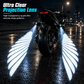 🔥⏰50% DE RÉDUCTION 🏍️ Feux projection ailes d’ange moto, lumière LED magique, effet visuel incroyable la nuit ✨