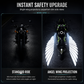 🔥⏰50% DE RÉDUCTION 🏍️ Feux projection ailes d’ange moto, lumière LED magique, effet visuel incroyable la nuit ✨