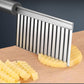🏠🧺50% DE RÉDUCTION ✨ Couteau crénelé inox résistant, lavable au lave-vaisselle, usage polyvalent en cuisine ✨