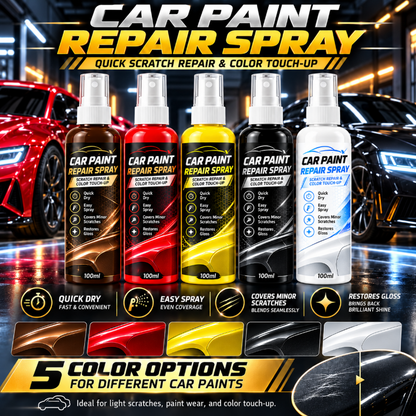 💸✨ -50% Spray retouche peinture voiture, facile à appliquer, répare les défauts sans aller au garagiste 🛠️