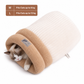 🔥⏰50% DE RÉDUCTION 🐱 Nid chat fermé épais chaud, peluche douce, parfait pour l’automne et l’hiver ❄️