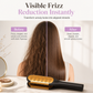 🔥⏰50% DE RÉDUCTION 💇‍♀️ Peigne lissant sans chaleur en forme V, brosse anti-frisottis pour des cheveux doux ✨