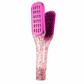 🔥⏰50% DE RÉDUCTION 💇‍♀️ Peigne lissant sans chaleur en forme V, brosse anti-frisottis pour des cheveux doux ✨