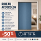 ⏰🔥‑50% Offre limitée ! Rideau magnétique accordéon sans perçage, installation ultra‑rapide