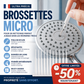 🔥-50% Réduction ! Brosses de nettoyage pour pommeau de douche 🚿 Élimine le calcaire, nettoyage facile pour salle de bain ✨