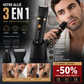 ✨‑50% OFF✨ Kit tondeuse 3‑en‑1 homme 🧔 Coupe & rasage tout‑en‑un, compact, idéal pour soin barbe à la maison ⚡