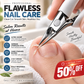 🔥50% DE RÉDUCTION !💅Coupe-Ongles Acier Allemand ✨Très Affûté, Pour Ongles Incarnés, Double Fonction🦶