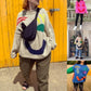 Joyeux dimanche-Pull en Tricot pour Femmes