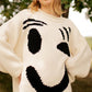 Joyeux dimanche-Pull en Tricot pour Femmes